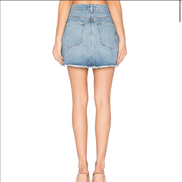 AGOLDE Quinn High Rise Mini Skirt in Devotee 31 - Picture 4 of 12